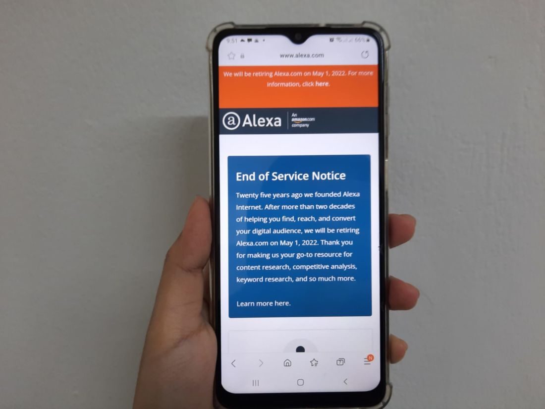 Amazon Bakal Tutup Alexa.com Mulai Mei Mendatang