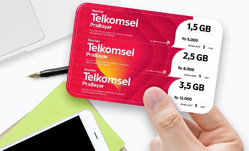 Yeay! Ada Voucher Telkomsel Prabayar Rp8.000