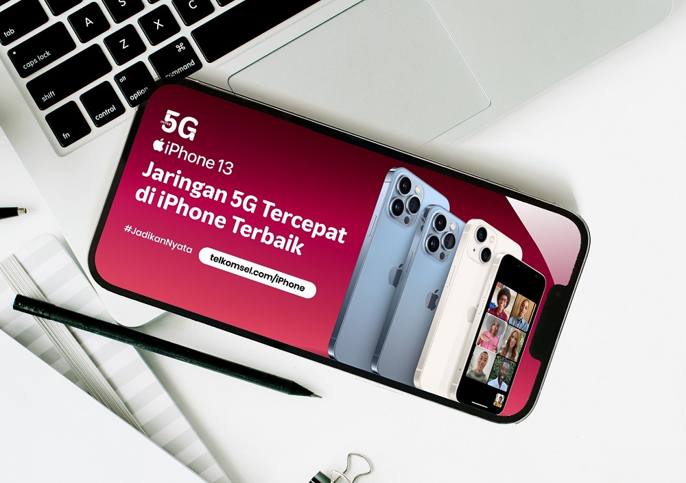 Telkomsel iPhone 13 Bundling, Bonus Kuota Data 5G Sampai 50GB