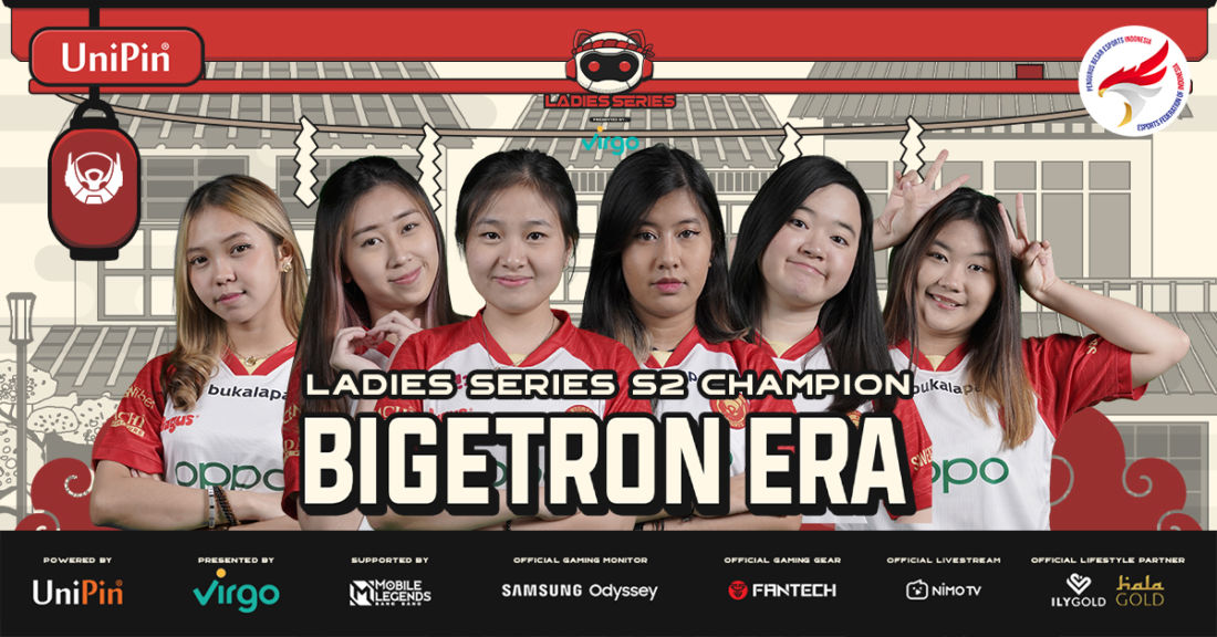 Pemenang UniPin Ladies Series, Juara Bertahan Bigetron Era