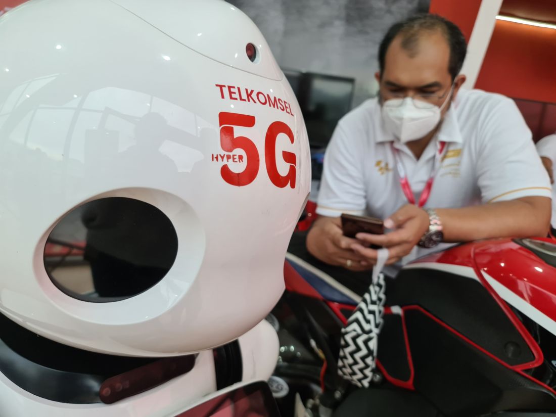 MotoGP Mandalika Buktikan Potensi Besar 5G Telkomsel