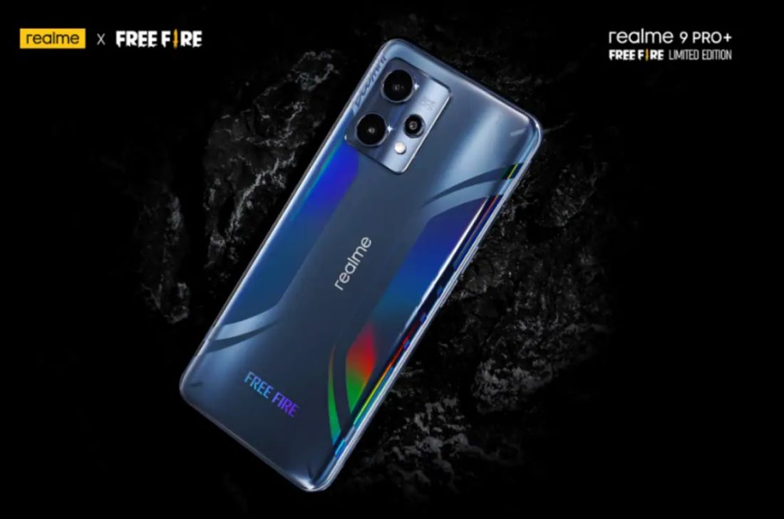 realme 9 Pro+ Free Fire Meluncur Besok, 12 April 2022