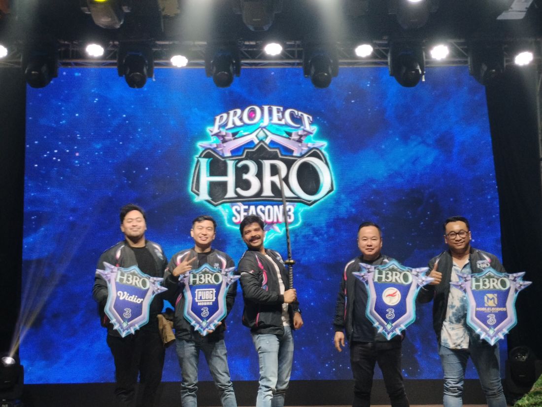 Gandeng PBESI, Indosat melalui Tri akan Hadirkan Kembali Turnamen H3RO Esport 3.0