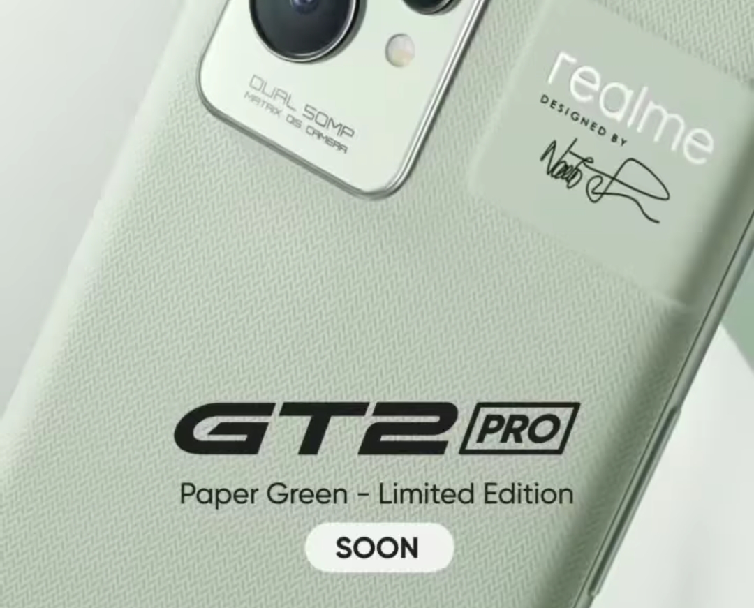 Realme GT 2 Pro Paper Green akan Hadir di Indonesia