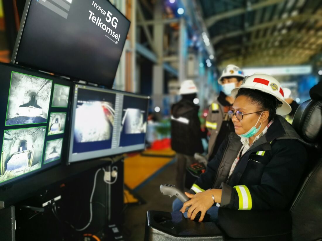 Telkomsel dan PT Freeport Hadir Terapkan 5G Underground Smart Mining Pertama di Asia Tenggara