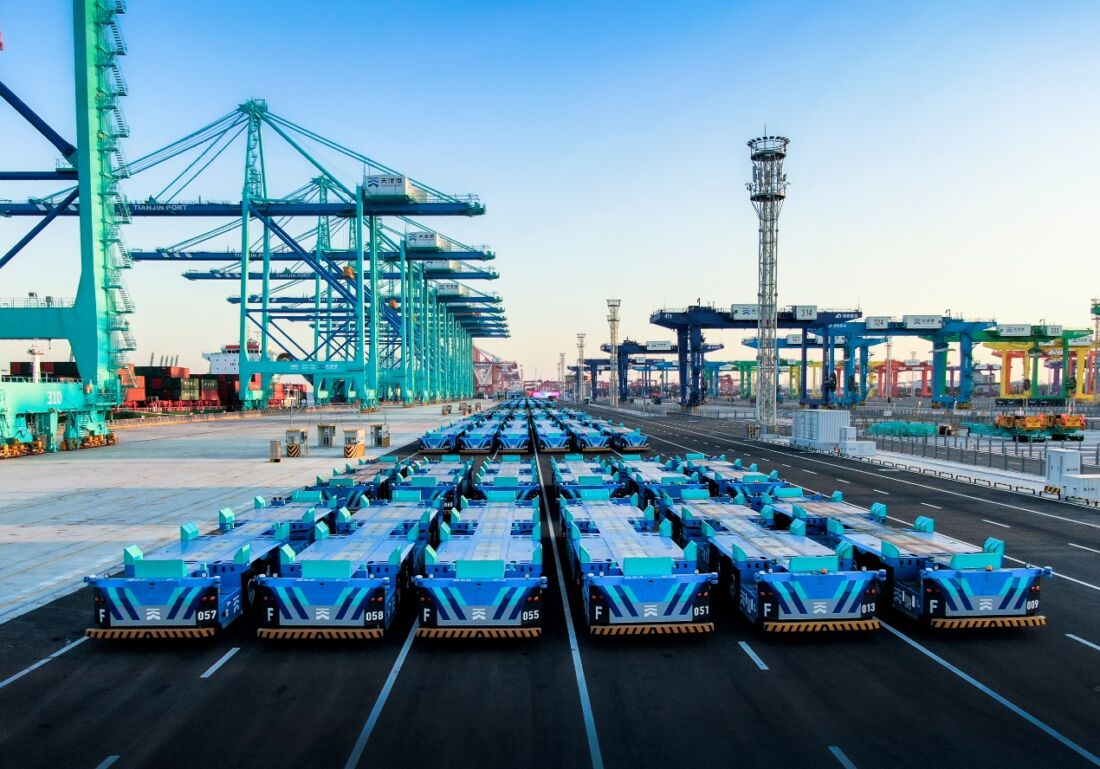 Huawei Hadirkan Pengemudian Otonom 5G + 4L di Pelabuhan Tianjin