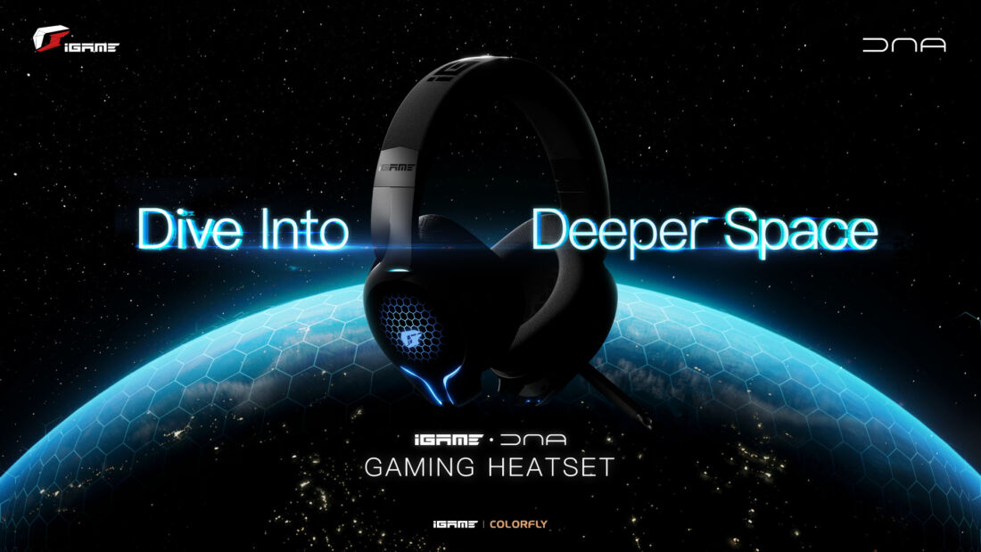 Colorful luncurkan Gaming Headset Terbarunya iGame DNA Series