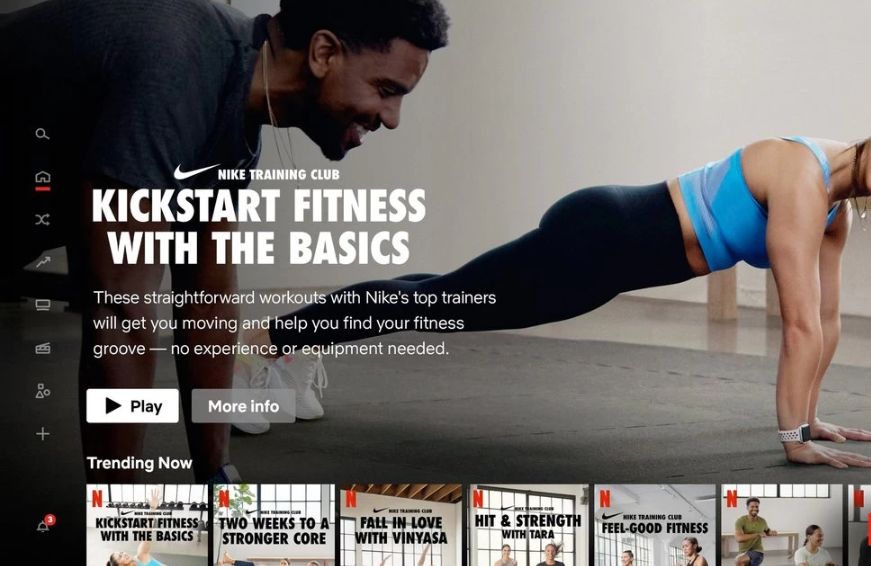 Netflix Hadirkan Video Workout Bersama Nike, Ajak Pelanggan Olahraga di Rumah