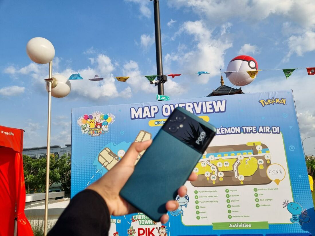 Ada POCO M5 di Pokemon Festival