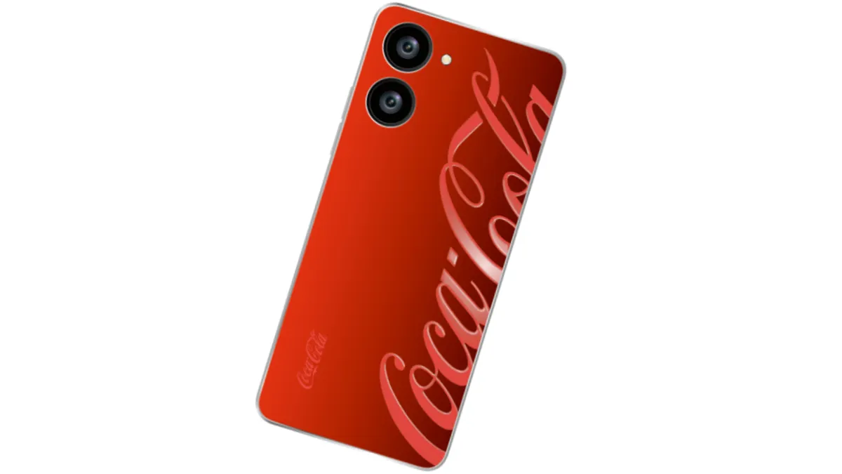Mengintip Bocoran Penampilan Cola Phone Bawa Warna Mencolok Khas Coca-Cola