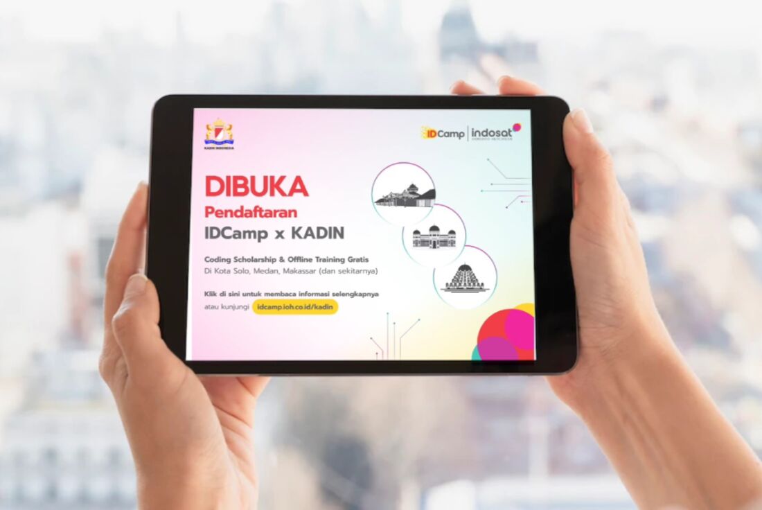 Indosat Resmi Buka Pendaftaran IDCamp X KADIN 2023