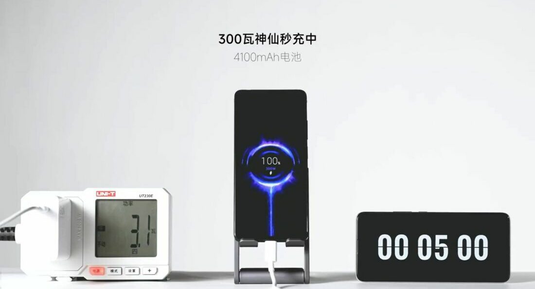Fast Charging Xiaomi 300W Bisa Isi Baterai Sampai 100% Cuma 5 Menit