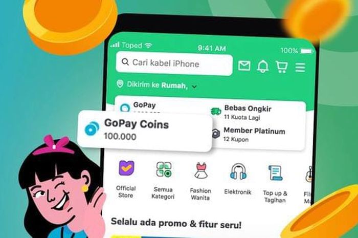GoPay Coins kini bisa ditukar di luar Gojek dan Tokopedia