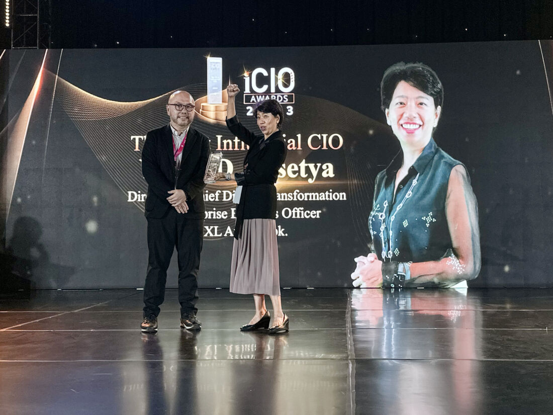 Direktur XL Axiata Raih Penghargaan iCIO Awards 2023