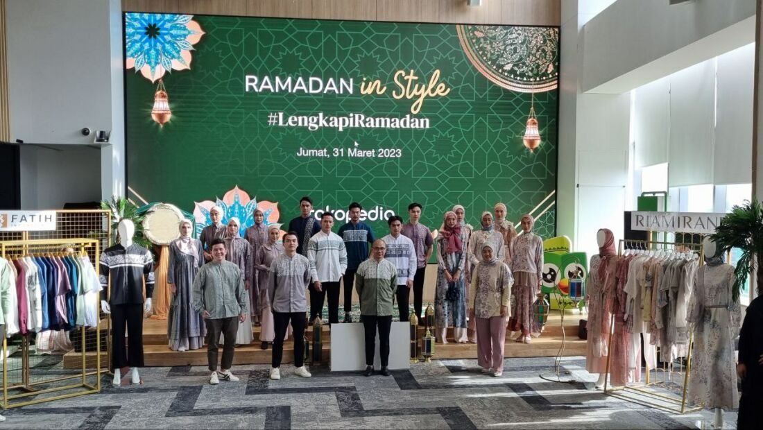 Transaksi Baju Gamis dan Kaftan Naik 2,5 Kali Lipat di Tokopedia Awal Ramadan