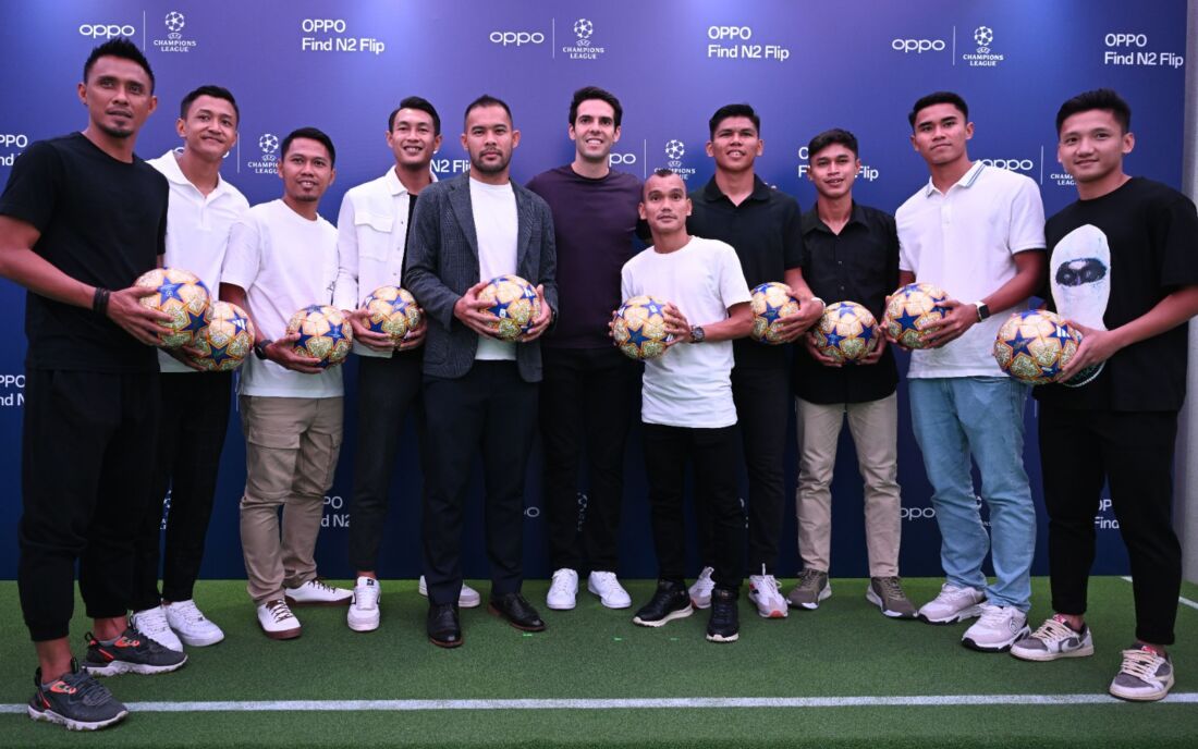 OPPO Gelar Meet and Greet Kaká di Plaza Indonesia