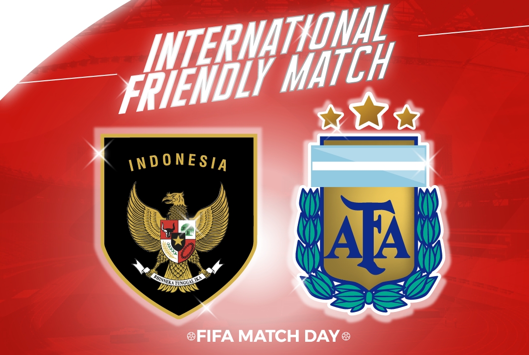 Timnas Indonesia Siap Jamu Argentina di SUGBK, Yuk Cek Tiketnya di Tiket.com