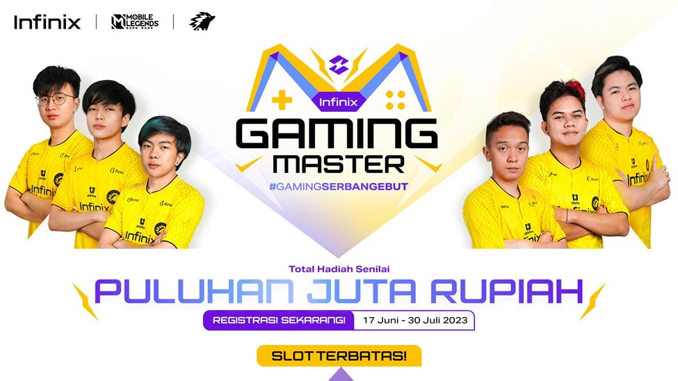 Infinix Siap Gelar Gaming Master 2023 Bareng ONIC eSports dan Prizepool