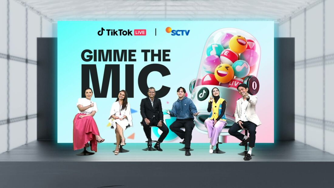 TikTok LIVE Gelar Kompetisi Nyanyi Gimme The Mic