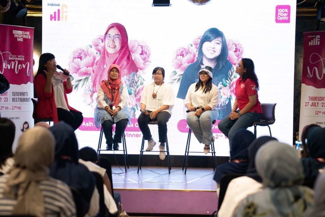 Indosat HiFi Ajak Zivanna Letisha Menginspirasi Perempuan Lewat Lokakarya A Day With Inspiring Women