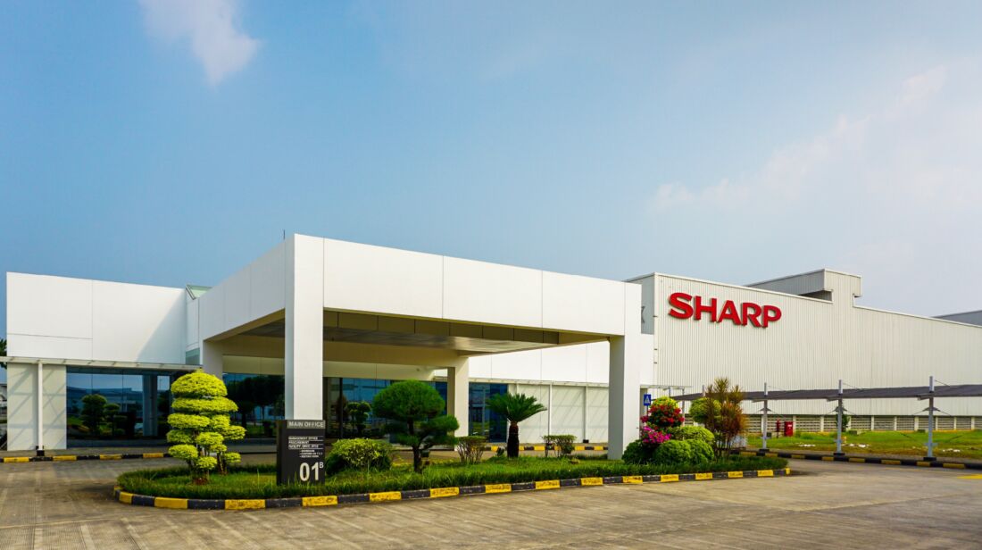 Pabrik AC Sharp Resmi Beroperasi di Indonesia