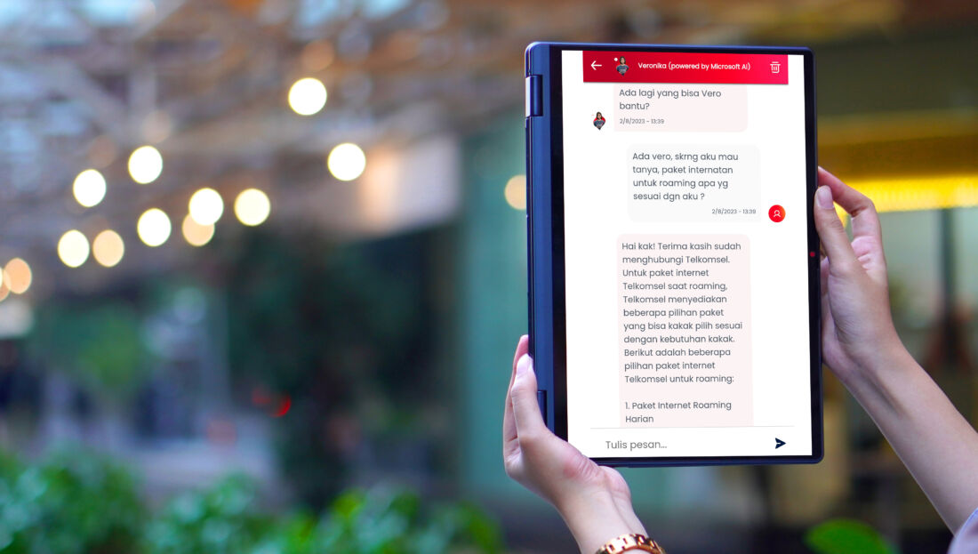Telkomsel Integrasikan Microsoft Azure OpenAI Service ke Asisten Virtual Veronika
