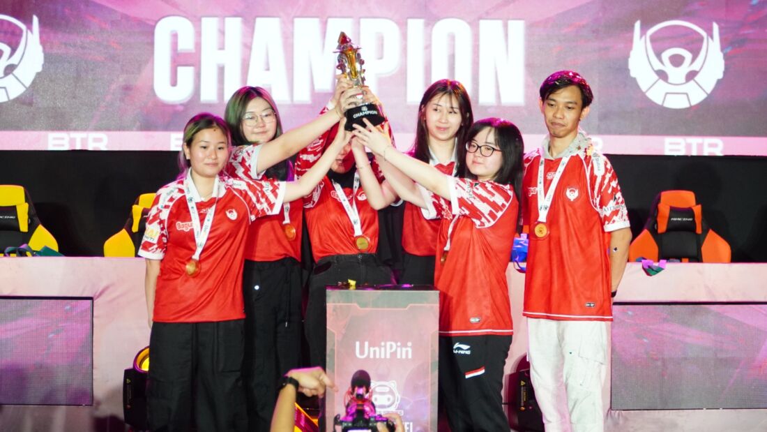 BTR Era Bawa Pulang Piala UniPin Ladies Series ID Season 3
