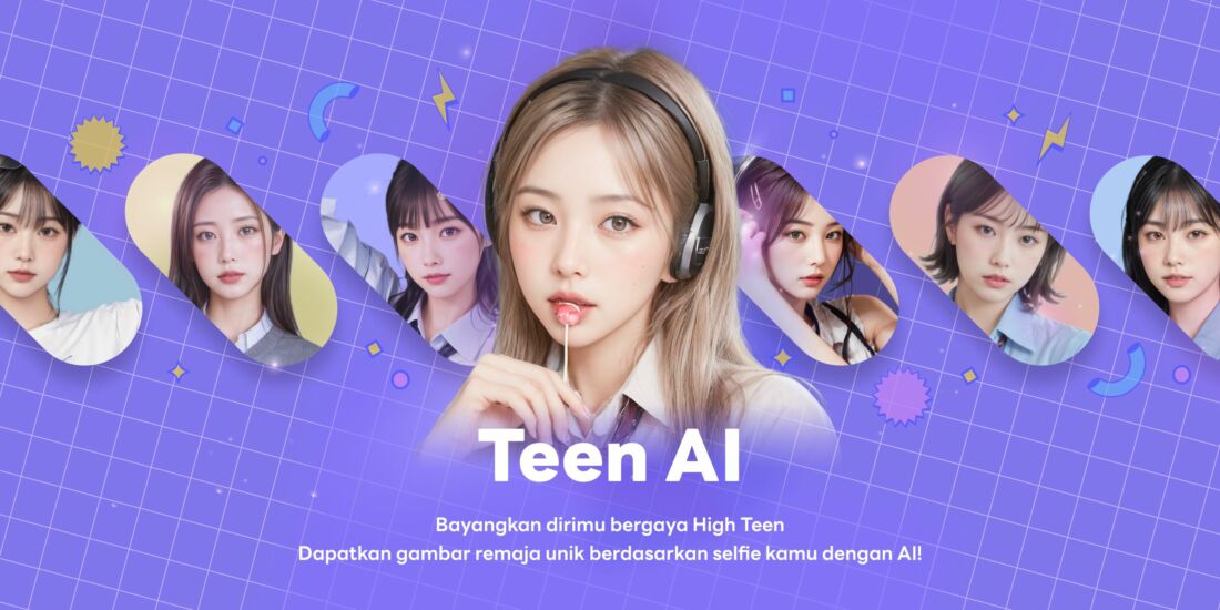 LINE Rilis ‘Teen AI’, Foto Remaja yang Dihasilkan oleh AI