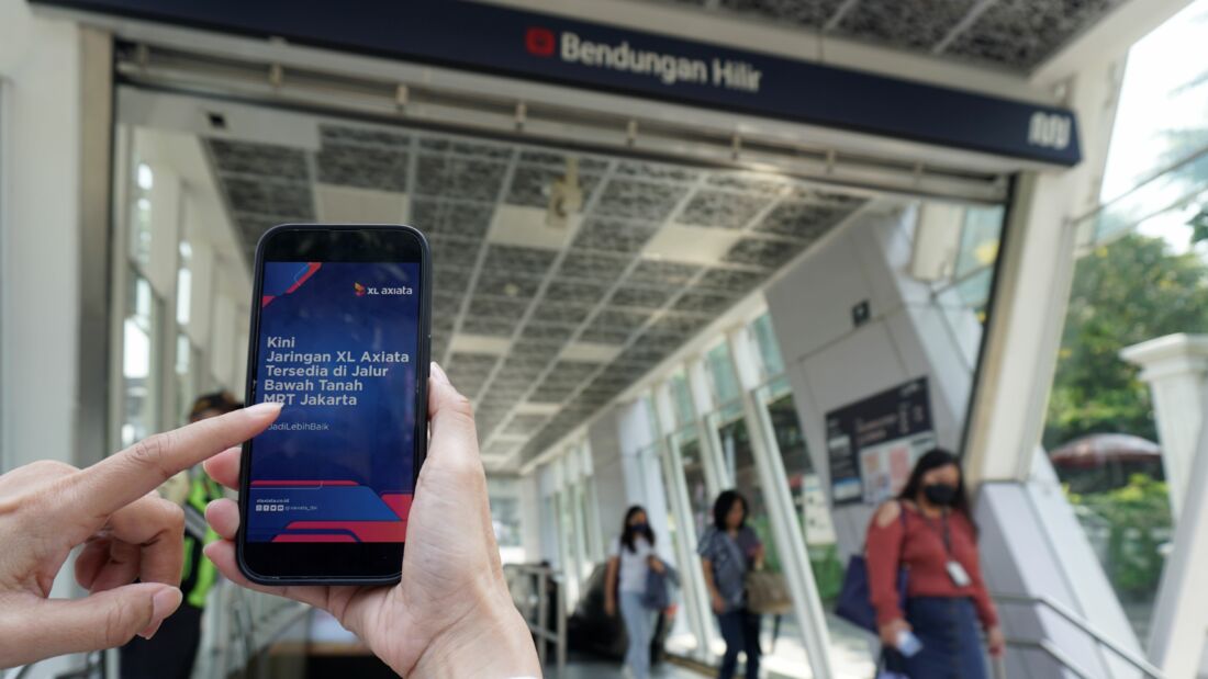 Sinyal 4G XL Axiata Kini Tersedia di Sepanjang Jalur MRT Jakarta