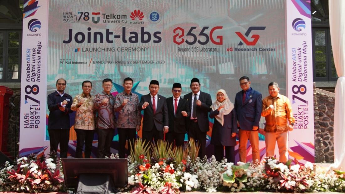 Sambut Hari Postel, ITB dan Tel-u bersama Huawei Resmikan Joint Lab