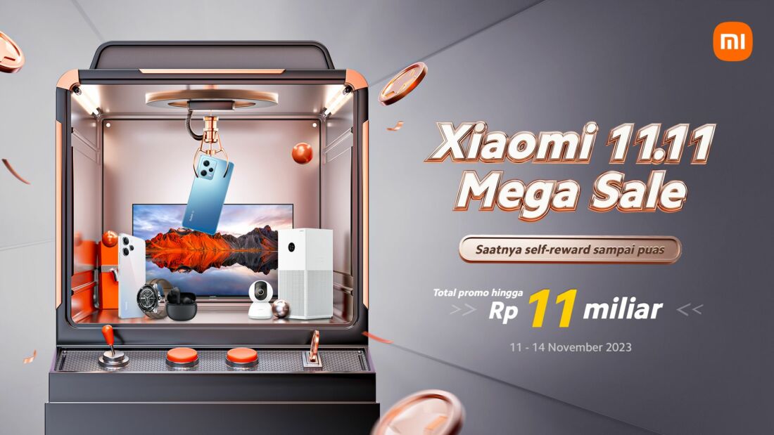 Xiaomi 11.11 Mega Sale Tawarkan Promo Senilai Total Rp11 Miliar