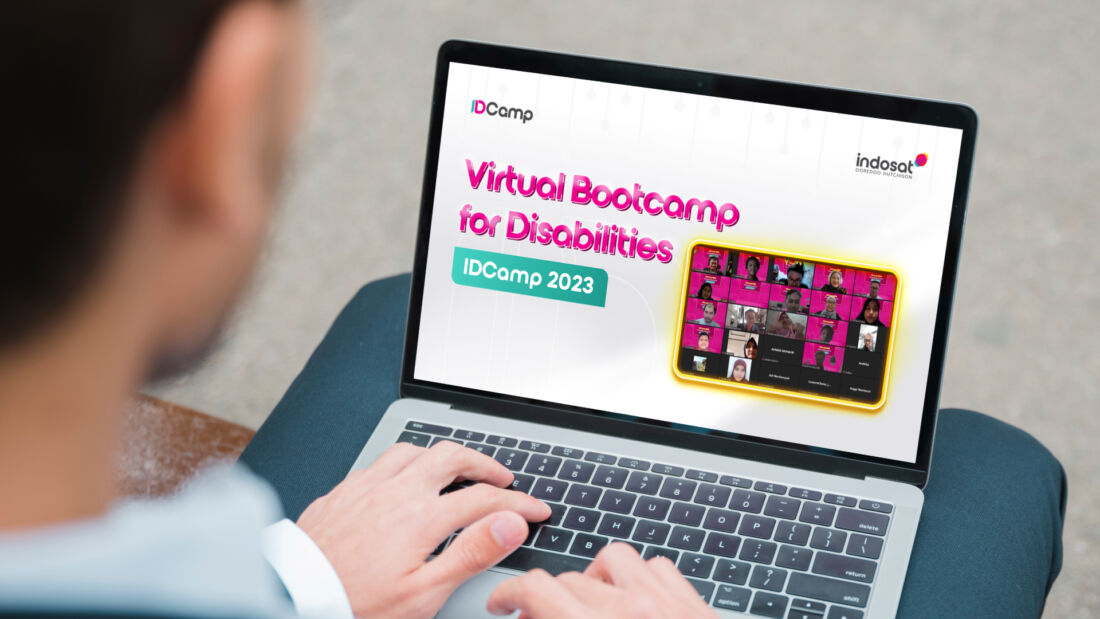 Indosat Gali Potensi Developer Difabel Lewat IDCamp Virtual Bootcamp for Disabilities