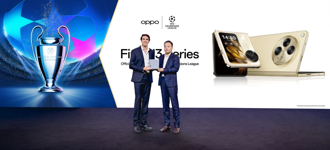 OPPO Find N3 Series Jadi Smartphone Resmi Ajang UEFA Champions League