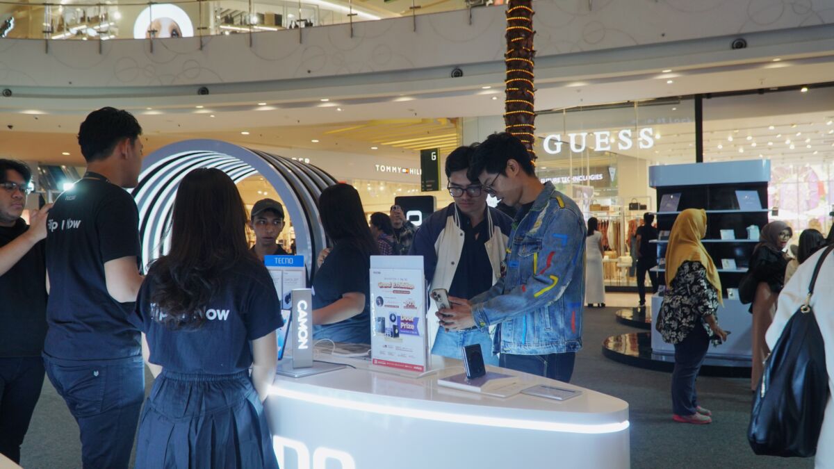 Pamerkan Produknya, TECNO Gelar Grand Exhibition di Central Park