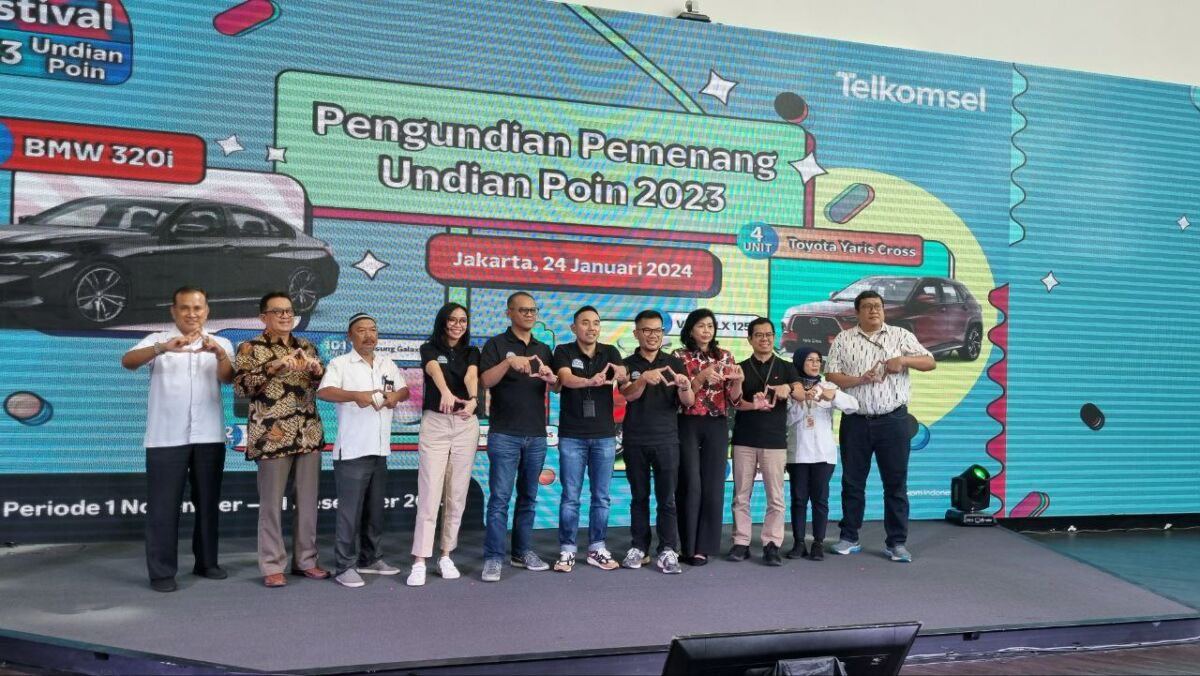 Telkomsel Bagi-Bagi Hadiah Lewat Undian Poin Festival 2023