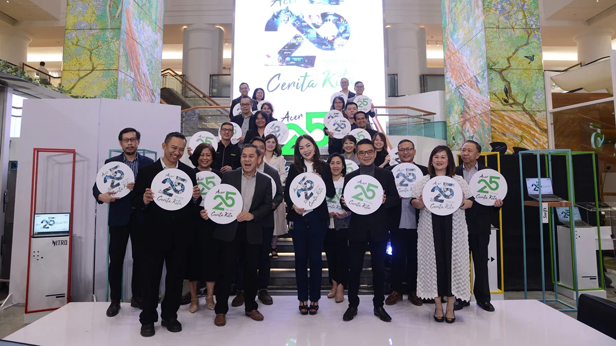 Resmi Hadir di Indonesia Selama 25 Tahun, Acer Gelar Kegiatan Bertema ”Acer 25 Tahun, Cerita Kita”