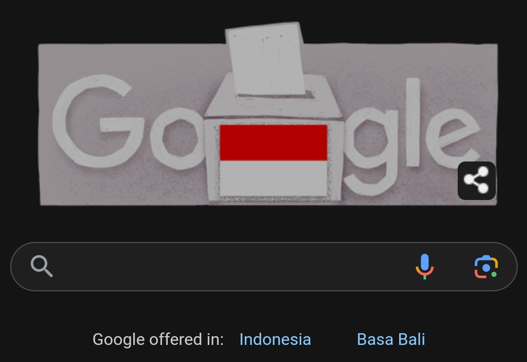 Google Doodle Ikut Semarakkan Pemilu 2024
