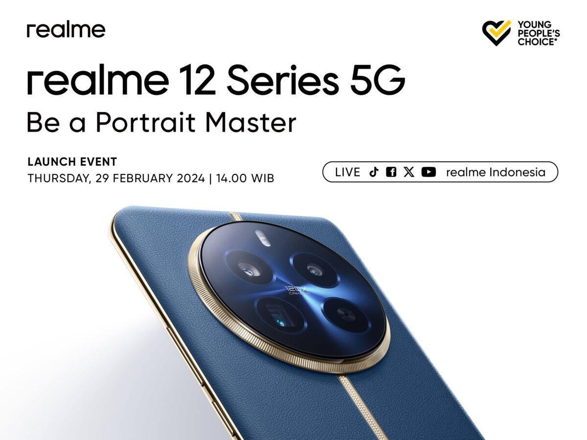 Catat Tanggalnya! realme 12 Series 5G Siap Meluncur Di Indonesia 29 Februari Ini