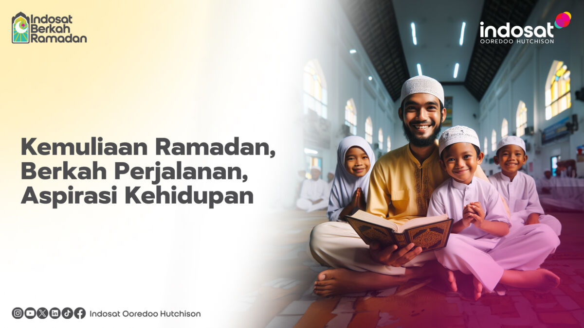 Rayakan Ramadhan Bersama Indosat Lewat Gerakan Sosial dan Pemberdayaan Ekonomi Lokal