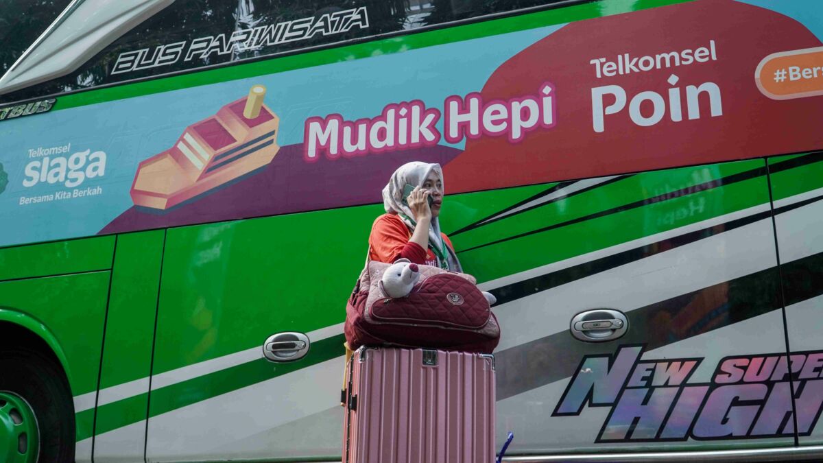 Telkomsel Hadirkan Program Mudik Hepi Berangkatkan 1.100 Pemudik