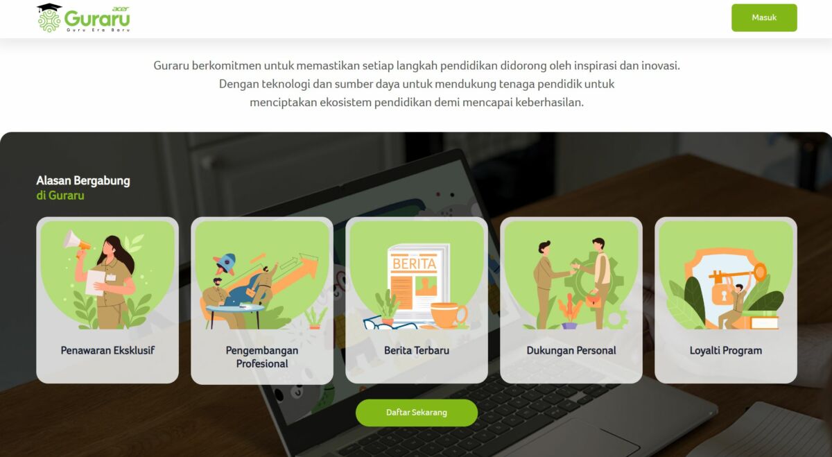 Acer Resmikan Platfrom GURARU, Berikan Solusi Pendidikan untuk Para Guru